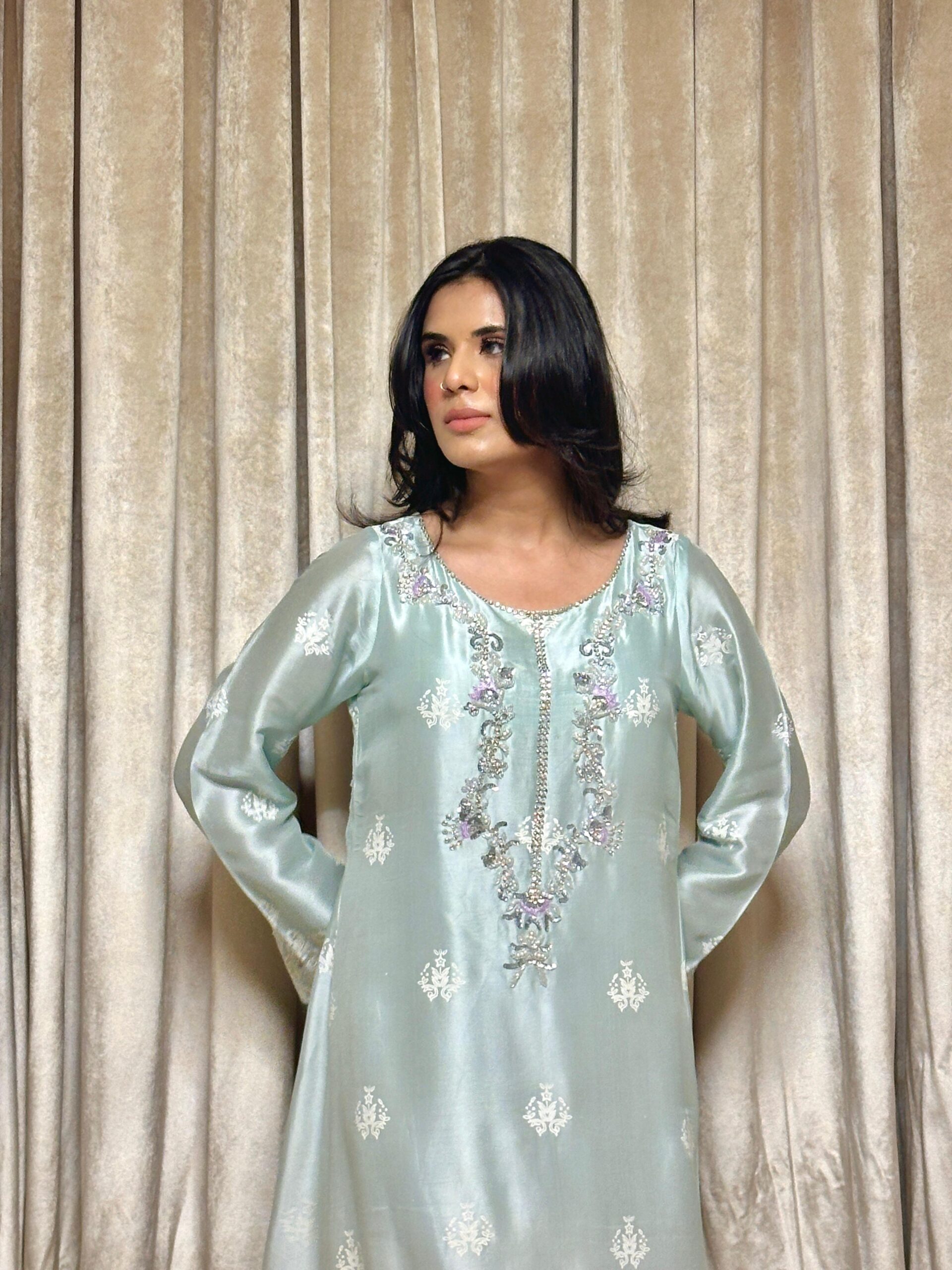 Fluer Ombre Kaftan - Image 2